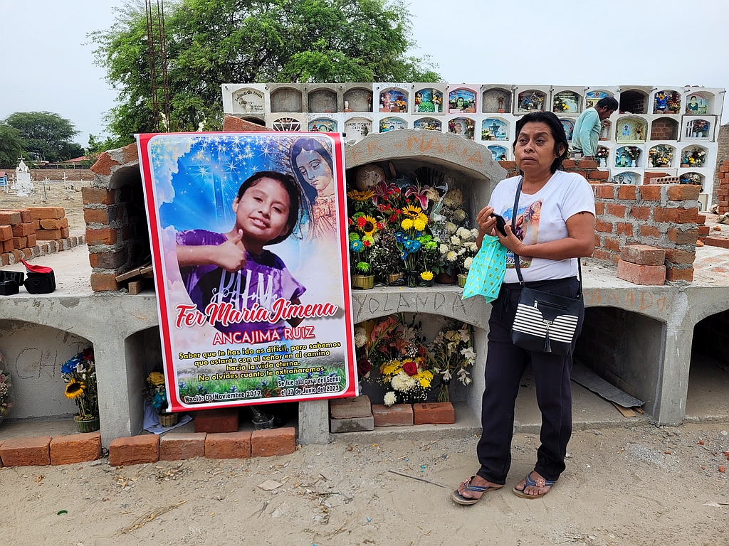 Fer María, de 11 años, fue una de las víctimas mortales del feroz dengue que atacó este año al Perú. 