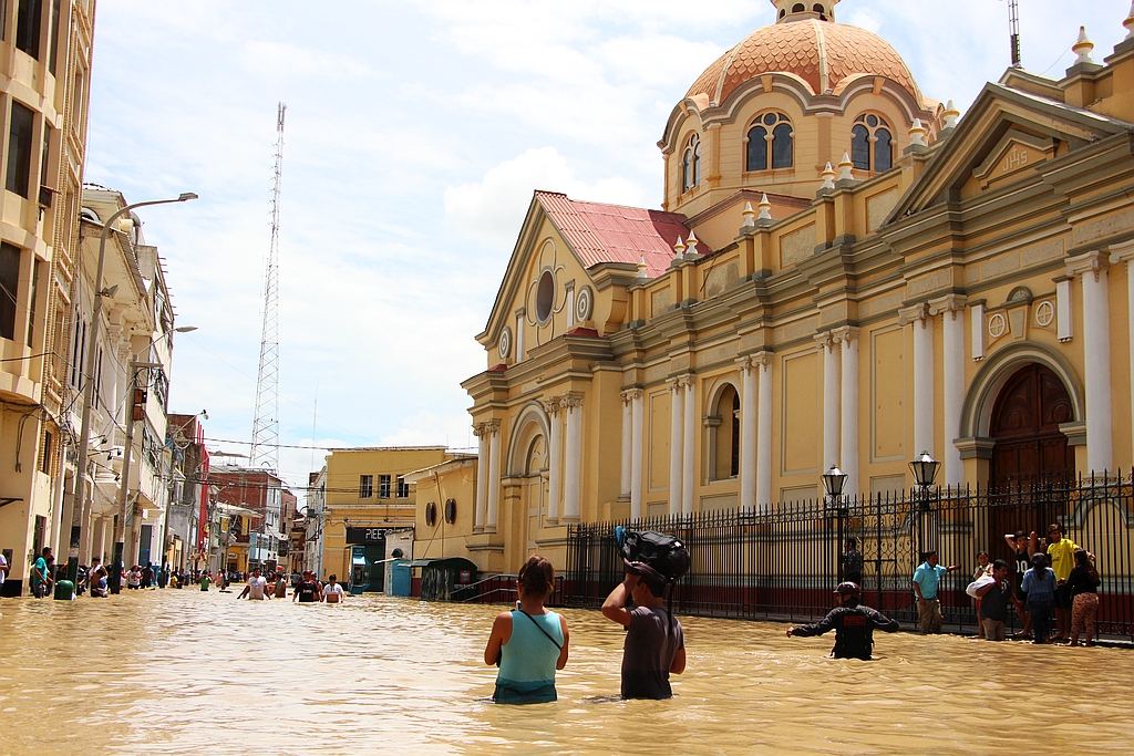 Inundaciones en Piura, 2017. Centro de Piura. Ralph Zapata,