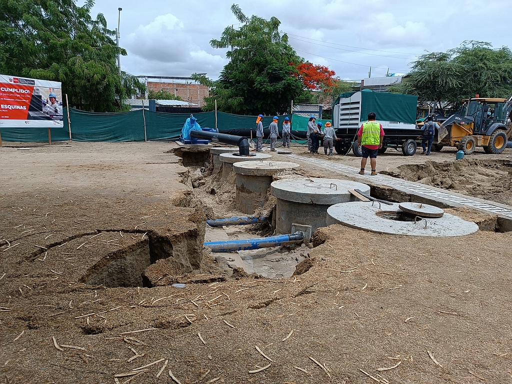 Piura: Obra en Cinco Esquinas fue ejecutada por empresa inhabilitada y otras sin experiencia