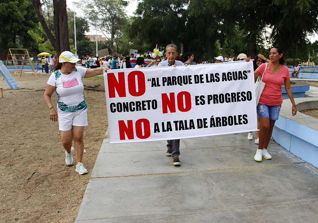 Parque de las Aguas Piura