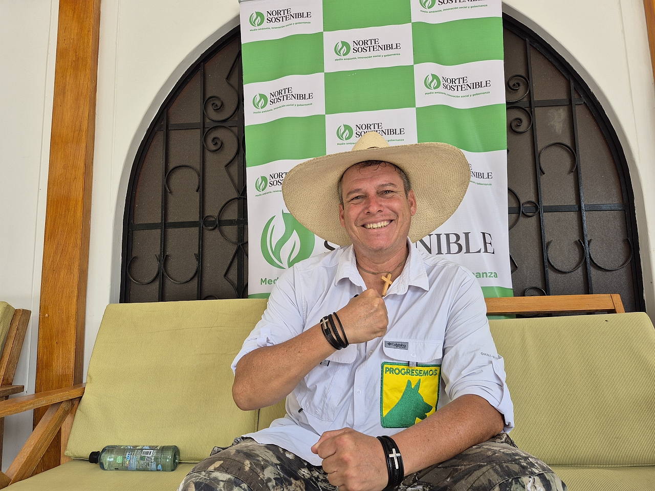 El candidato Igor Grimaldo propone “mano dura” contra la delincuencia, agro y agua para Piura