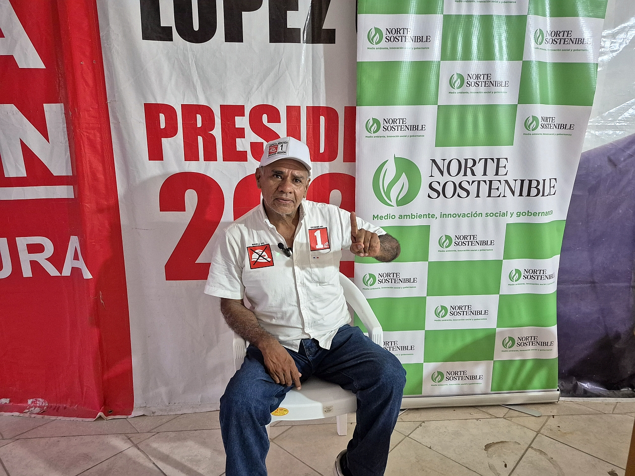 Candidato Pedro Zapata plantea refundar la Policía y enfrentar al “pacto mafioso” del Congreso