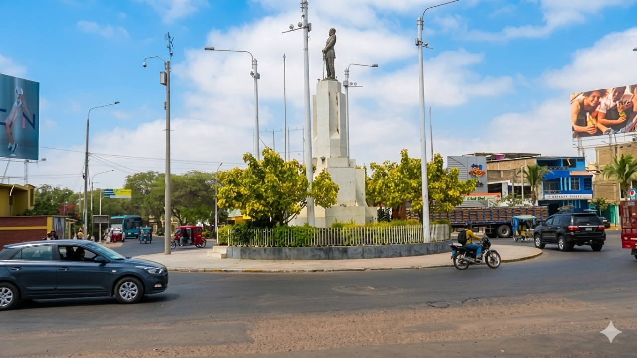 Gobierno Regional de Piura entrega obra de puente en el óvalo Cáceres a empresa inhabilitada