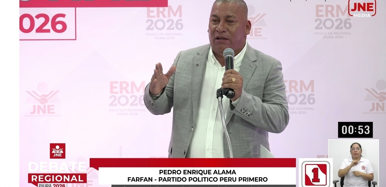Elecciones en Piura: Pedro Alama plantea destrabar obras, reforzar la salud y mejorar la seguridad