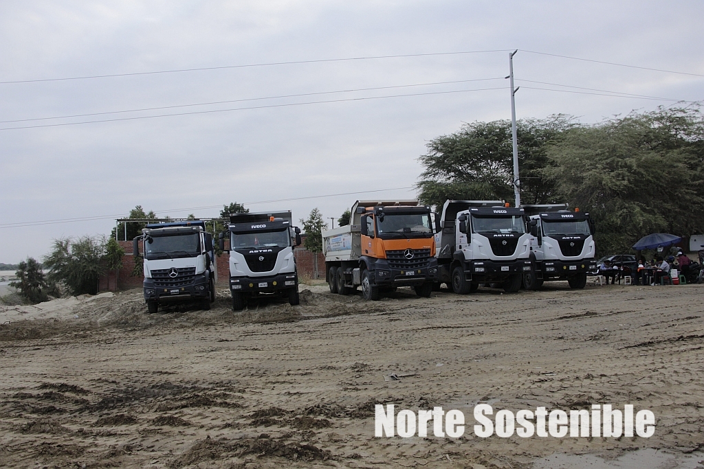 Trabajos en el río Piura 2026